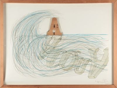 Mario Ceroli (1938)acqua
