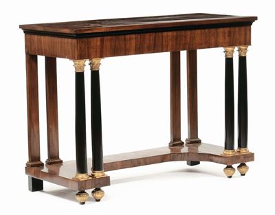 Console Impero Lastronata, XIX Secolo