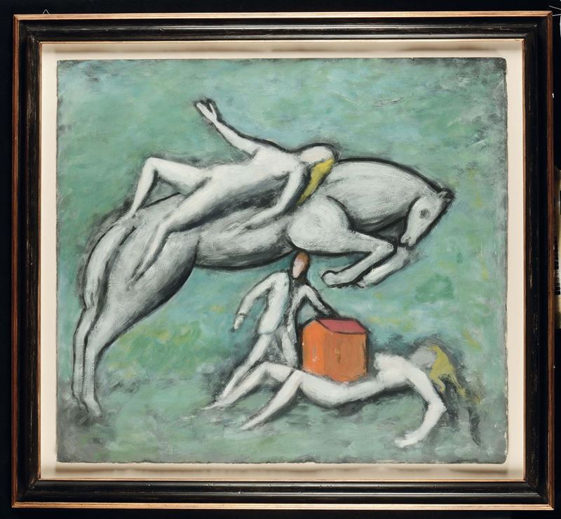 Roberto Barni (1939) Transavanguardia  - Auction Fine Arts from refined private house - Cambi Casa d'Aste