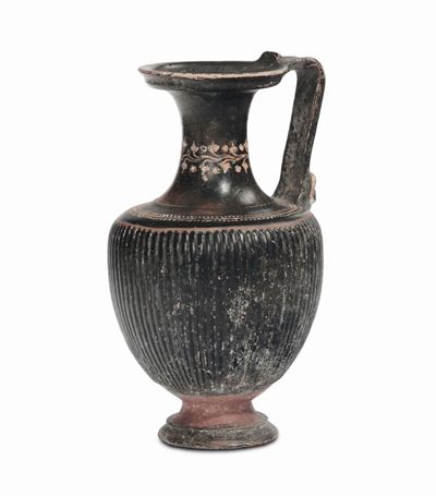 Oinochoe nello Stile di Gnathia, Apula Seconda Metà del IV Secolo a.C.