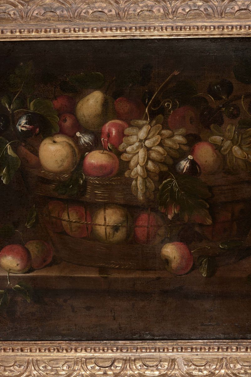 Scuola Italiana del XVIII Secolocoppia di Nature Morte