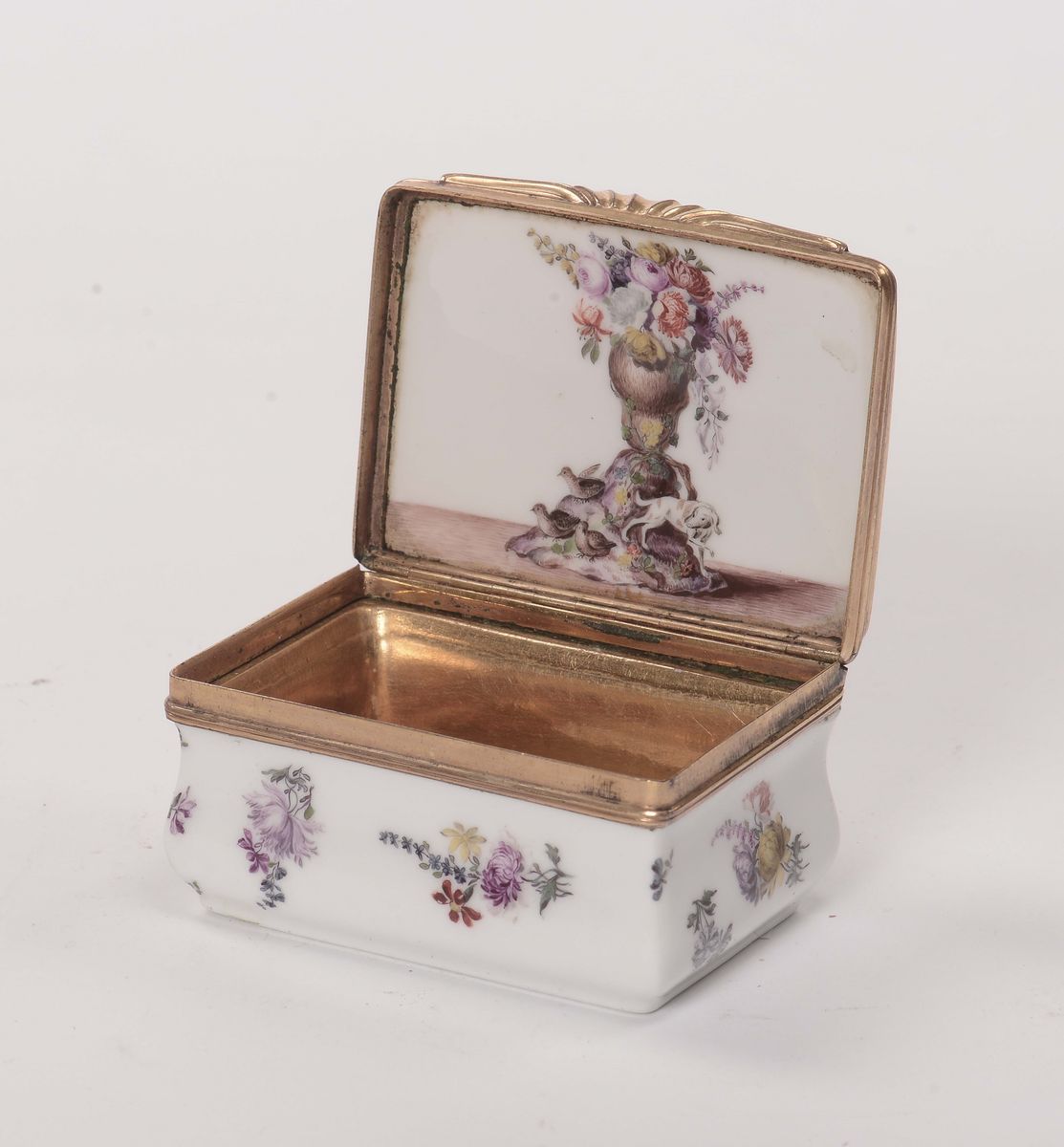 Scatola in Porcellana, Meissen XVIII Secolo