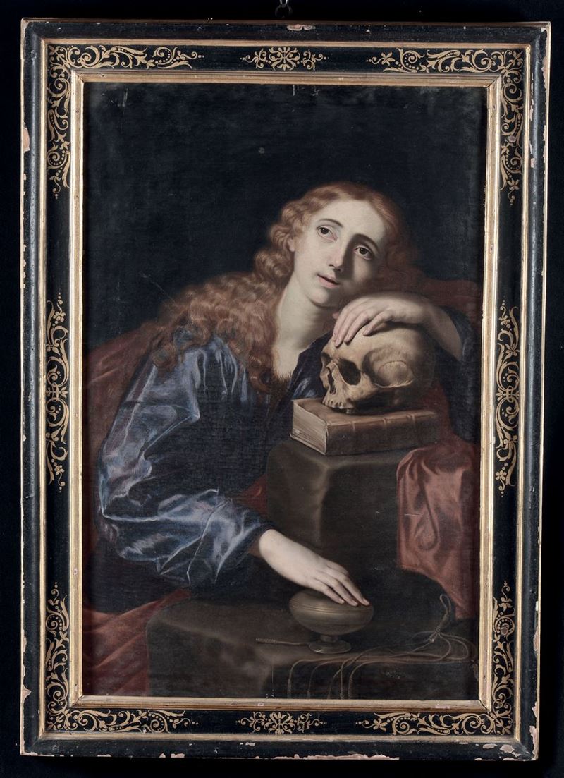 Scuola del XVII secolo Maddalena penitente  - Asta Fine Art Selection - II - Cambi Casa d'Aste