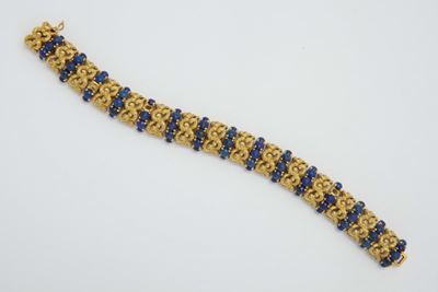 Sforza, Bracciale in Oro con Lapislazzuli