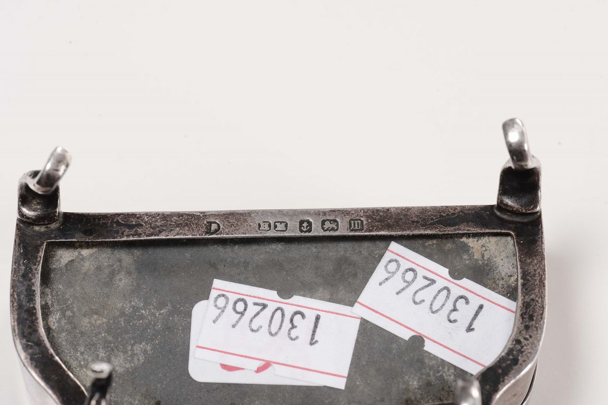 Lotto di Due Scatoline in Argento, Manifattura Europea del XIX Secolo
