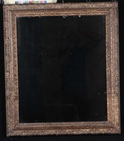 Due Specchiere Diverse in Legno Dorato, XIX-XX Secolo