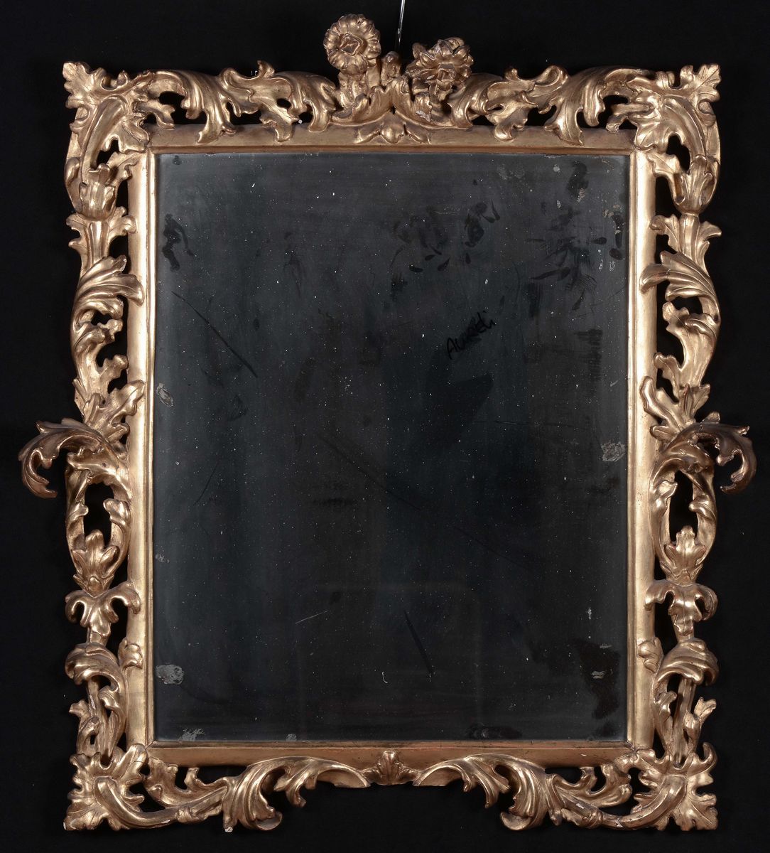 Due Specchiere Diverse in Legno Dorato, XIX-XX Secolo