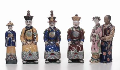 Insieme di Ceramiche Orientali