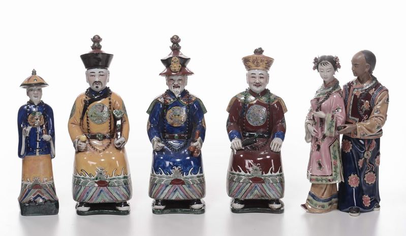 Insieme di ceramiche orientali  - Auction Time Auction 8-2014 - Cambi Casa d'Aste
