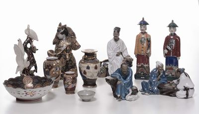 Insieme di Ceramiche Orientali