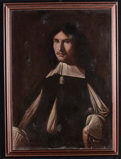 Scuola Lombarda del XVII Secoloritratto di Gentiluomo