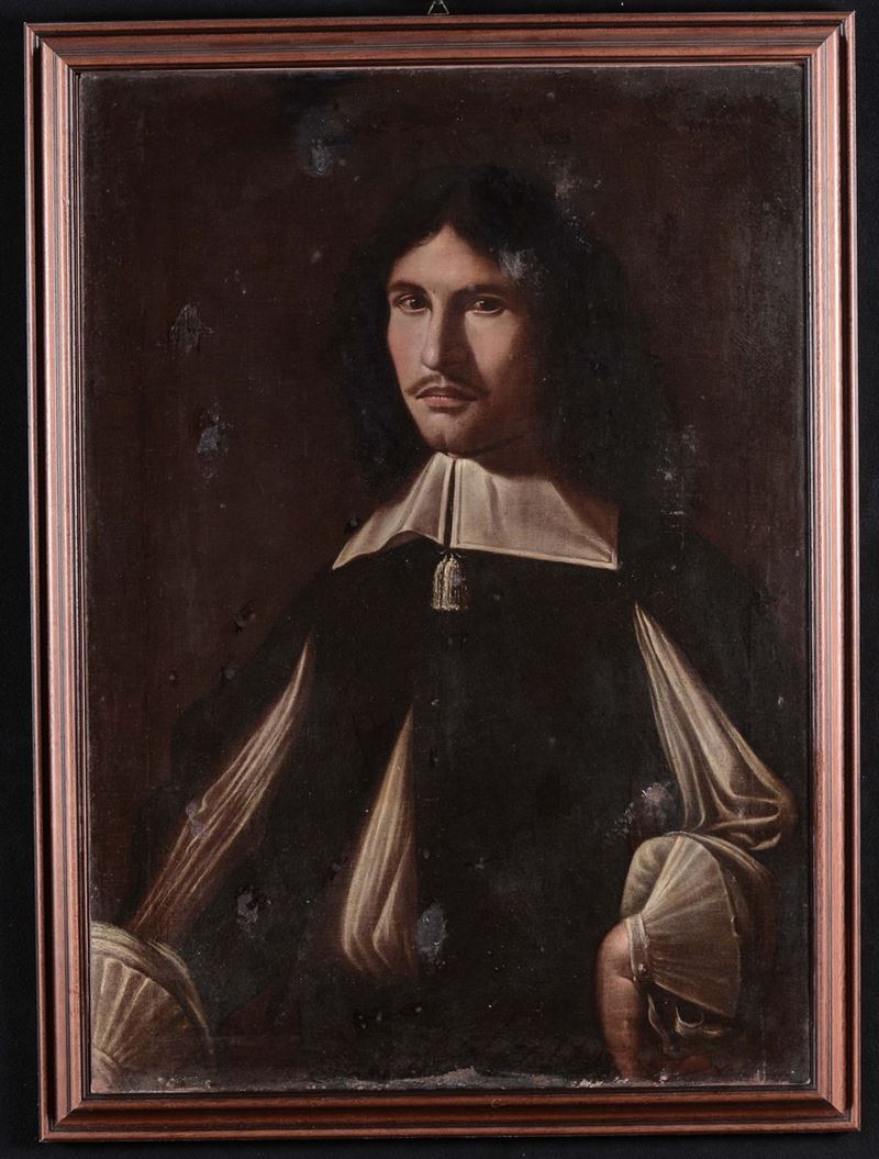 Scuola Lombarda del XVII secolo Ritratto di gentiluomo  - Auction Old Masters Paintings - Cambi Casa d'Aste