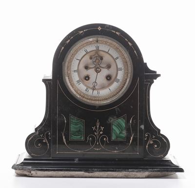Pendola da Tavolo in Marmo Nero