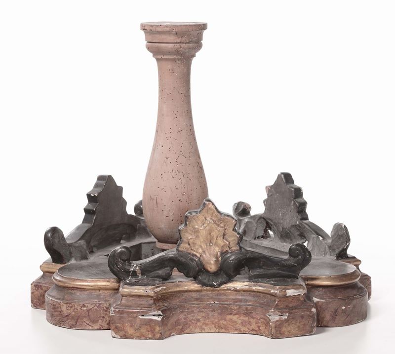 Insieme di fregi in legno  - Auction Fine Arts from refined private house - Cambi Casa d'Aste