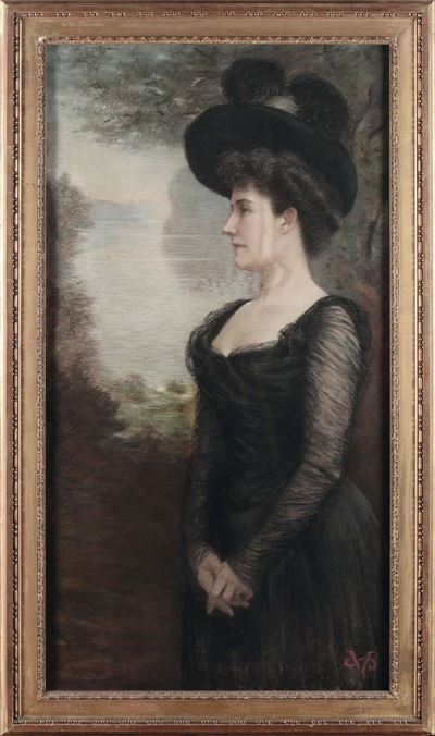 Anonimo Francese del XIX Secolofigura Femminile