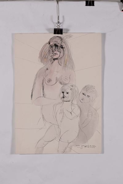 Bruno Cassinari (1912-1992)maternità, 1979
