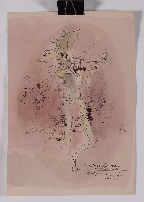 Franco Rognoni (1913-1999) Marcel Marceau, 1969