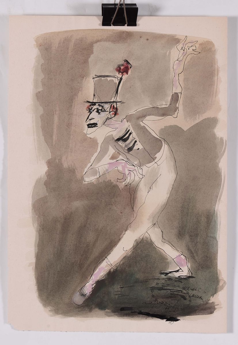 Franco Rognoni (1913-1999)marcel Marceau, 1969
