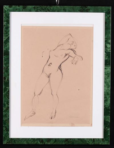 Felice Carena (1879-1966)studio di Nudo Femminile