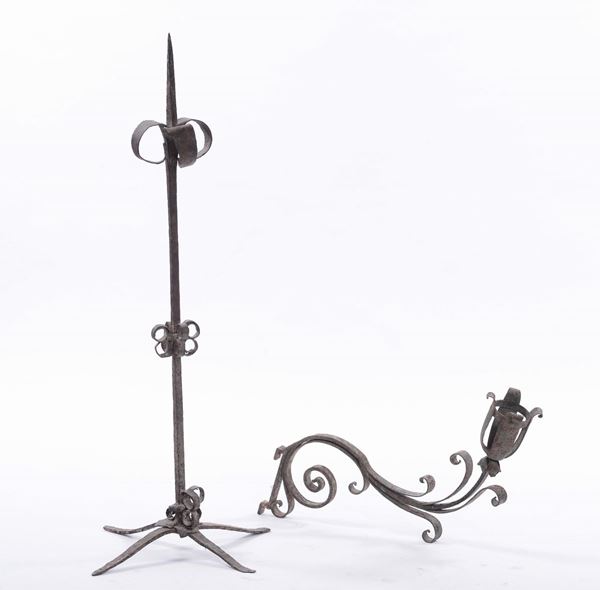 Piccola torcera e braccio in ferro