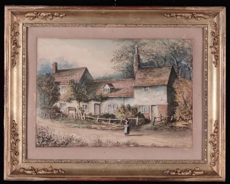 E. Brasier Case di campagna inglese  - Auction Time Auction 9-2014 - Cambi Casa d'Aste