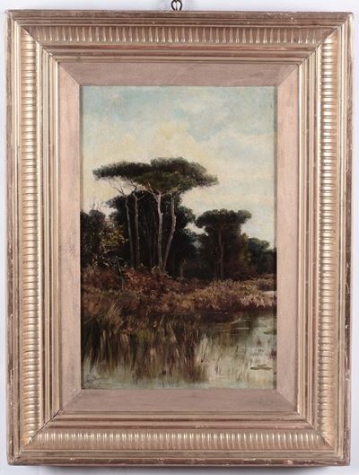 Luigi Gainotti (1859-1940)paesaggio