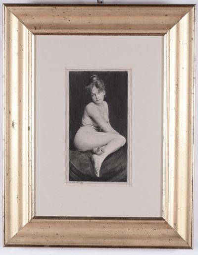 Amedeo Merello (1890-1979)nudi Femminili