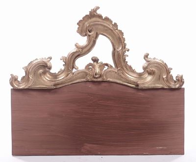 Piccola Testata di Letto Dorata, XVIII Secolo