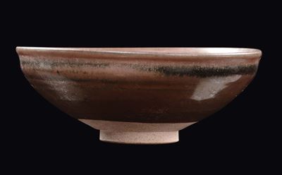 Ciotola Cizhou con Smalto Marrone e Nero, Cina, Dinastia Song (960-1279)