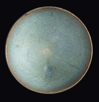 Ciotola Jun con Smalto Blu Lavanda, Cina, Dinastia Song (960-1279)