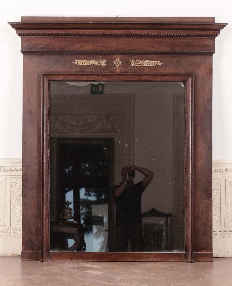 Caminiera Carlo X lastronata  - Auction Fine Arts from refined private house - Cambi Casa d'Aste