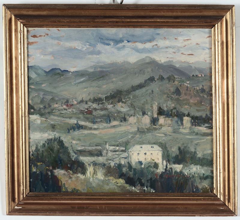 Ernesto Massiglio (1895-1974) Valpolcevera  - Auction 19th and 20th Century Paintings - Cambi Casa d'Aste