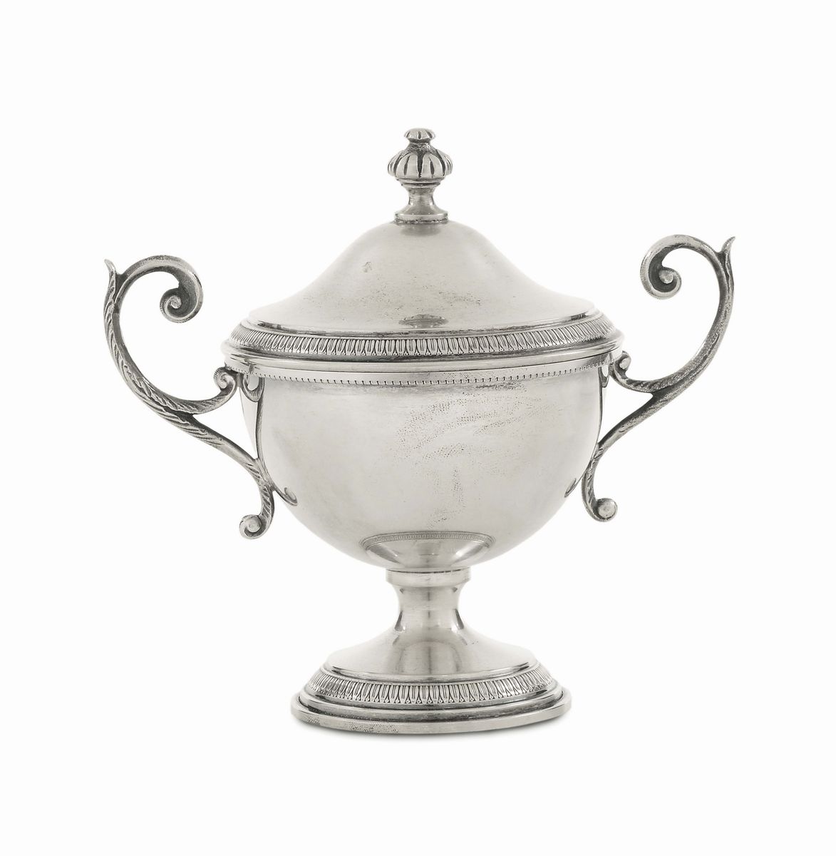 Coppia di Saliere in Argento, Argentiere Giuseppe Balbino (1798-1824)