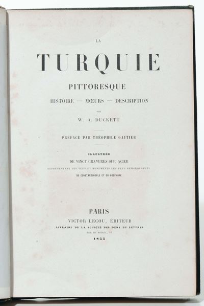 W.a. Duckett: la Turquie Pittoresque