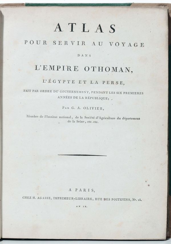 Atlas pour servir au voyage dans l’Empire Ottoman