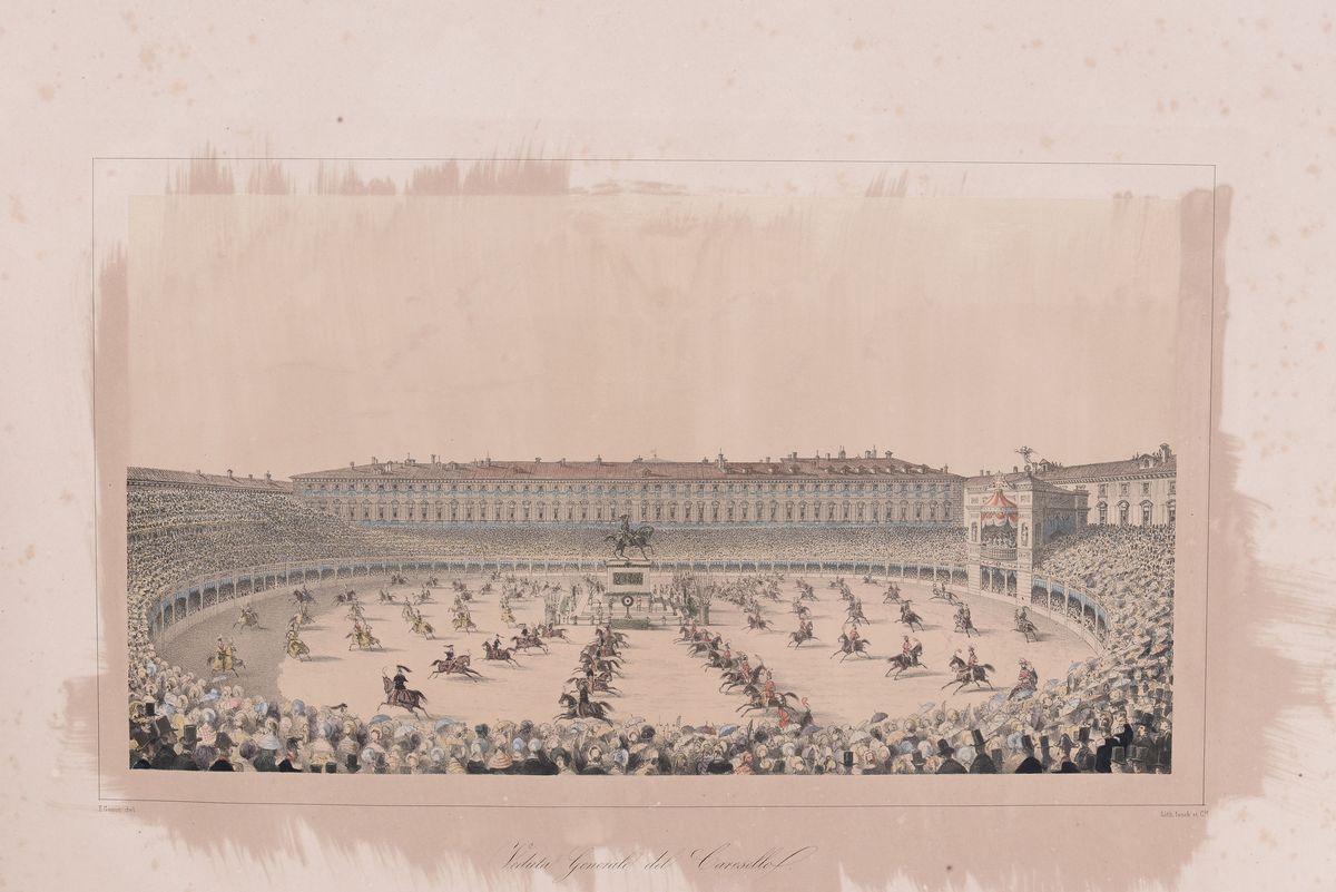 Francesco Gonincarosello che Ebbe Luogo in Torino sulla Piazza di S.carlo il Venerdì 22 Aprile 18...