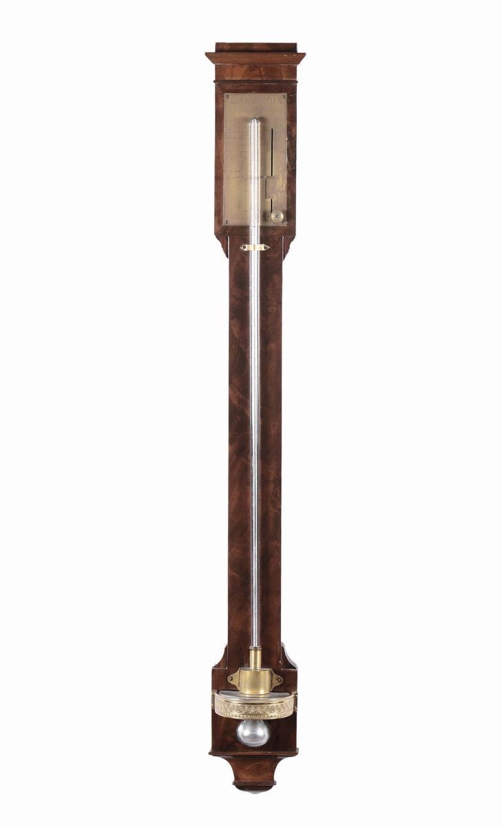 Barometro da parete, Francia, Caucoix, XIX-XX secolo  - Asta Antiquariato, Affidamenti da raffinate dimore private - Cambi Casa d'Aste