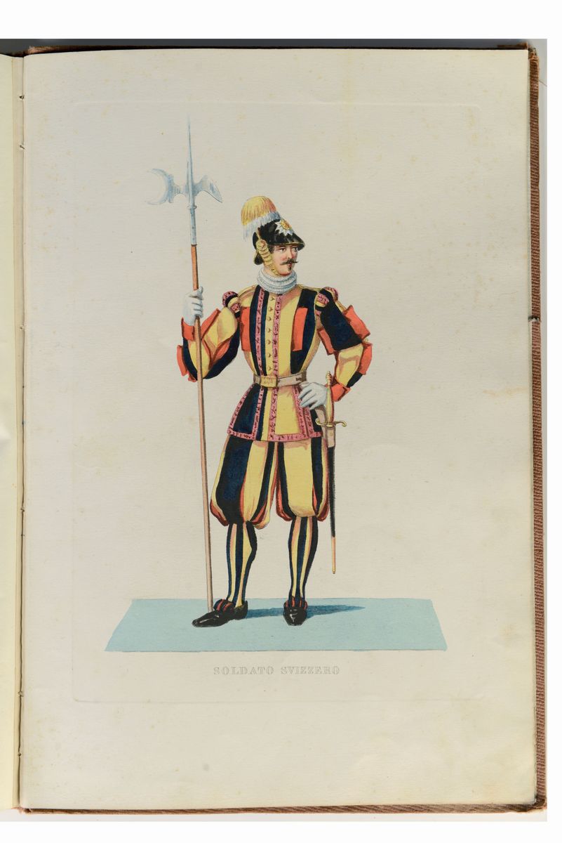 Salvatore,marroniraccolta dei Principali Costumi Religiosi e Militari della Corte Pontificia