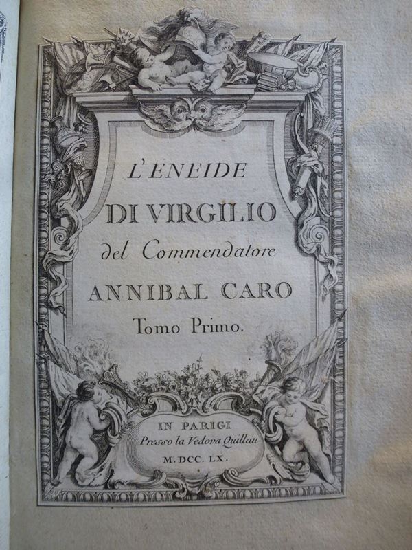 Virgilio/Annibal Caro L’Eneide di Virgilio del commendatore Annibal Caro