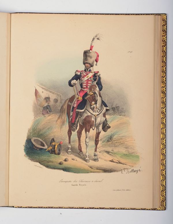 Joseph Louis Hippolyte Bellangé Uniformes de l'Arméé Francaise depuis 1815 jusq'à ce jour
