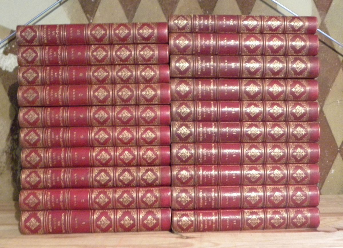 Saint-simon Duc Dememoires Complets Et Authentiques..