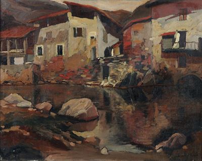 Emil Lindenfield (1905-1986)case sulla Riva