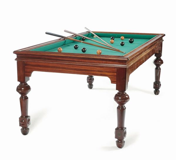 Tavolo da biliardino, inizio XX secolo