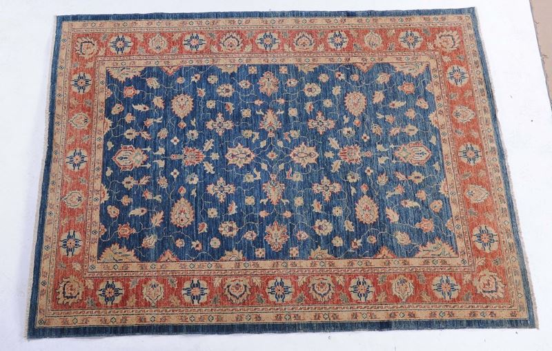 Tappeto Ziegle, metà XX secolo  - Auction Fine Arts from refined private house - Cambi Casa d'Aste