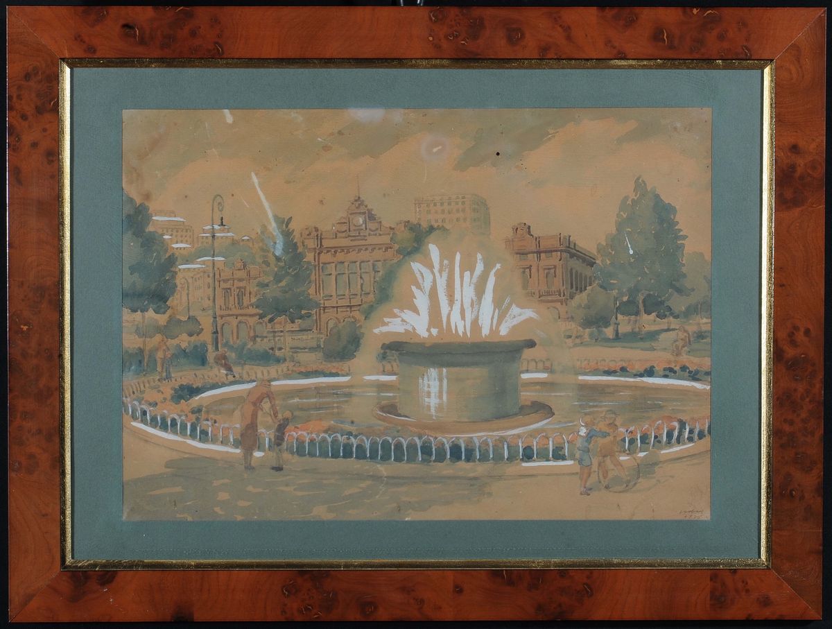 Anonimo del XX Secolovedute di Genova, 1936