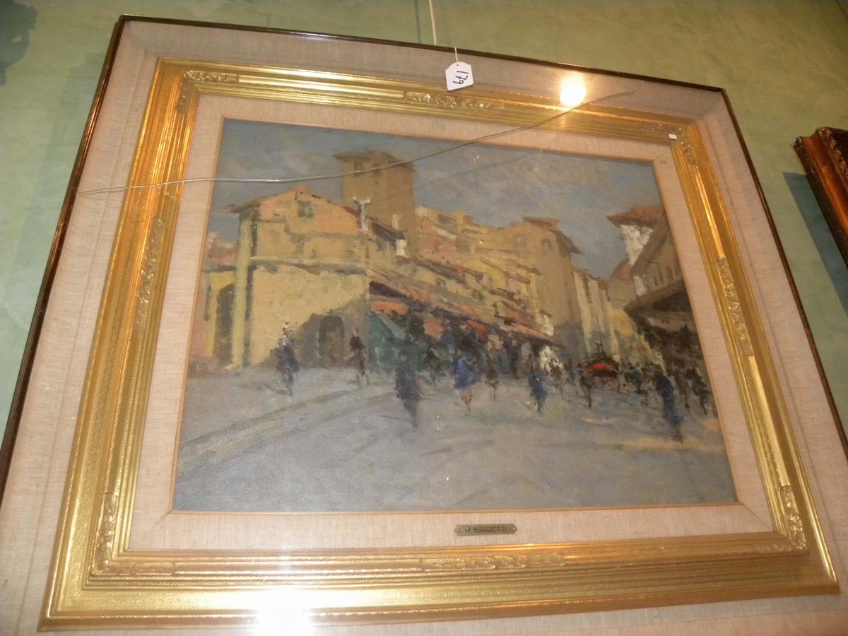 Mario Borgiotti (1906-1977)paesaggio Urbano