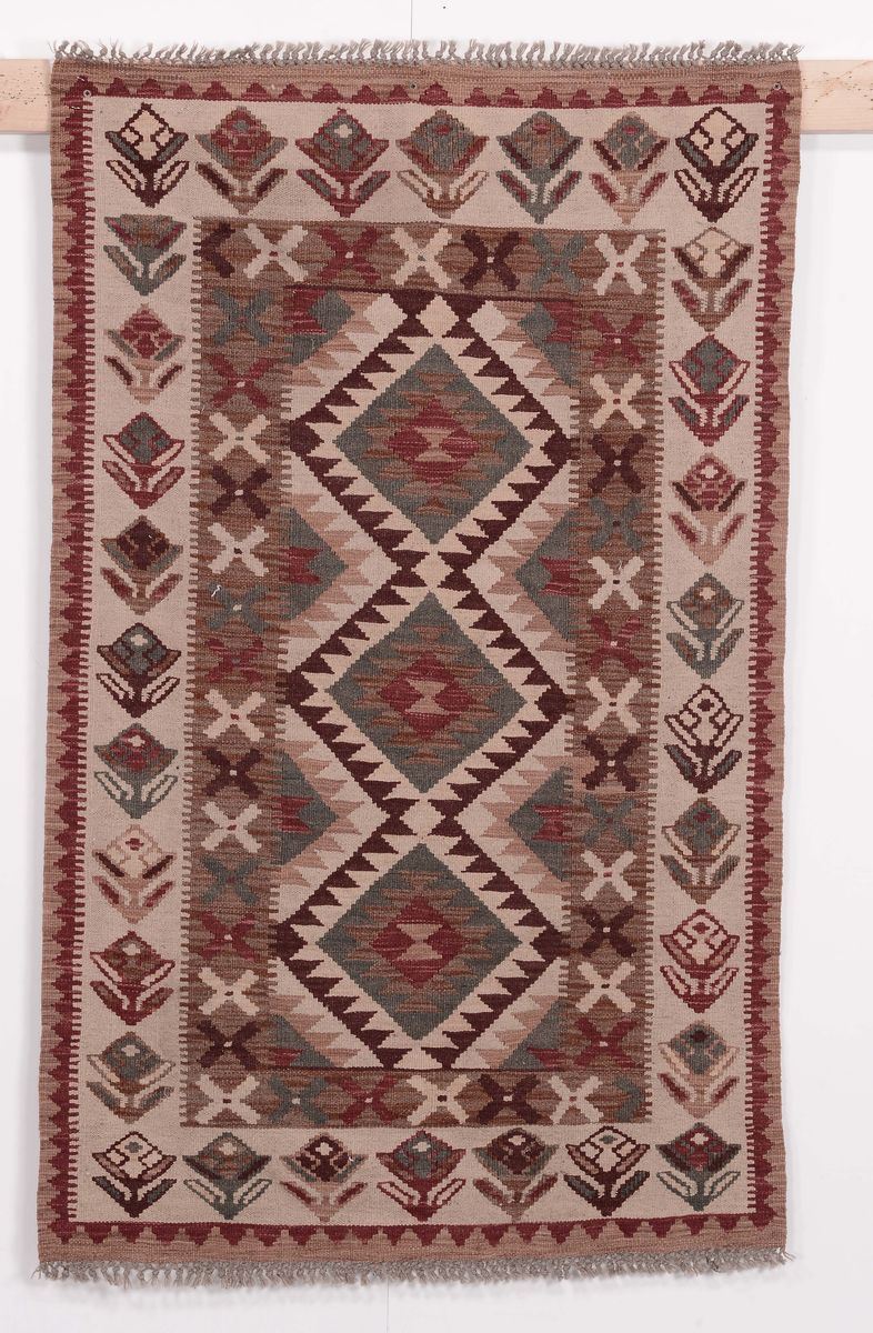 Kilim meta XX secolo  - Asta Asta a Tempo 10-2014 - Cambi Casa d'Aste