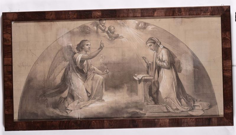 Semino Madonna con Angelo  - Asta Antiquariato, Affidamenti da raffinate dimore private - Cambi Casa d'Aste