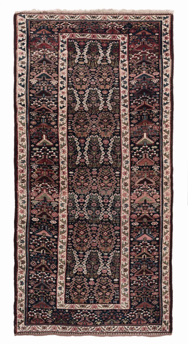 Tappeto ovest Persia ultimo quarto XIX secolo  - Auction Fine Carpets - Cambi Casa d'Aste