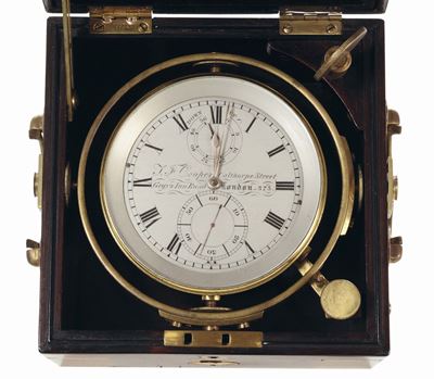 Cronometro da Marina a 56 Orre di Carica, Londra T. F. Cooper XIX Secolo